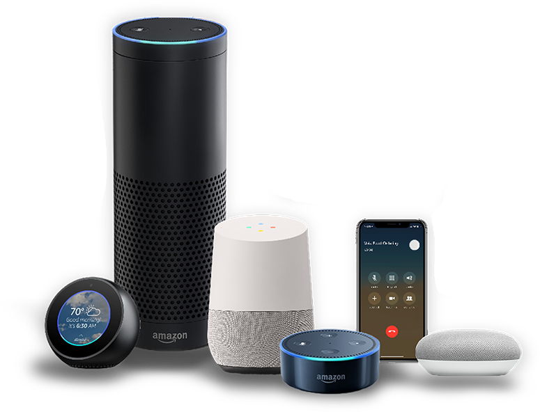 Smart Devices - Alexa, Google Home, Phone